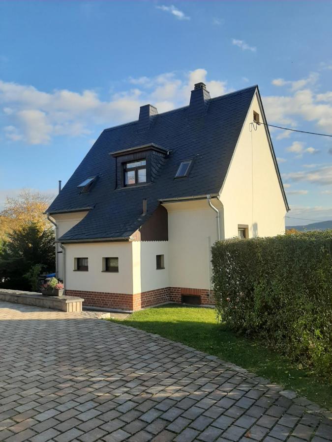 Haus Mit Ausblick 3 Schlafzimmer Wilkau-Hasslau Exterior foto